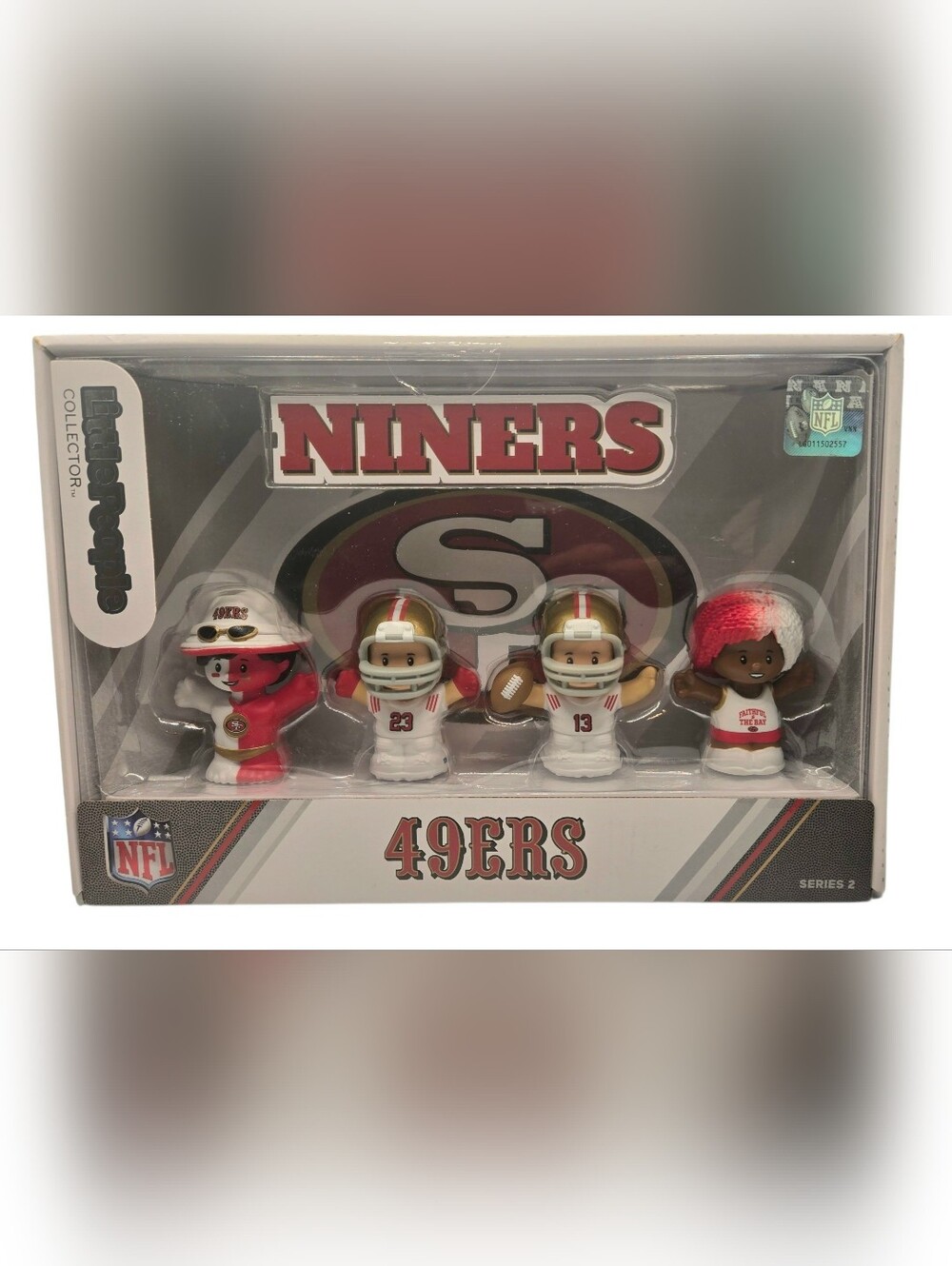Fisher-Price Little People Collector San Francisco 49ers NFL 4 Figure Set NEW